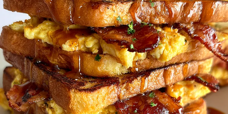 Bacon Egg Grilled Sandwich