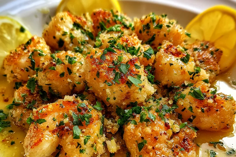Cooking process for Baked Seafood Butter Bites