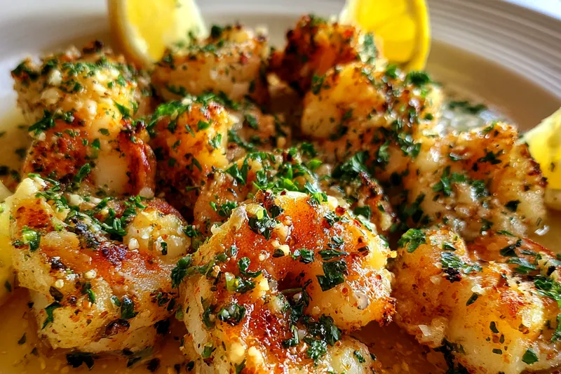 Fresh ingredients for Baked Seafood Butter Bites