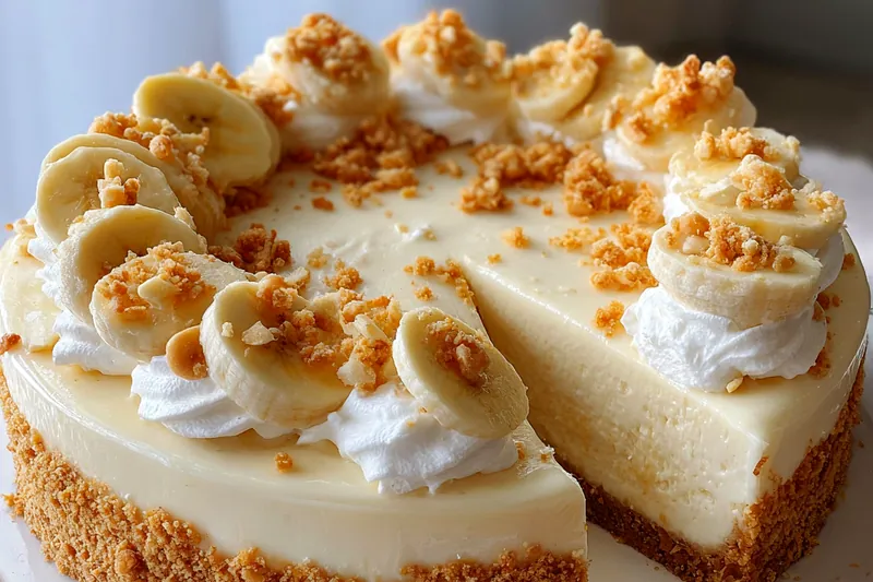 Cooking process for Banana Cream Cheesecake Delight