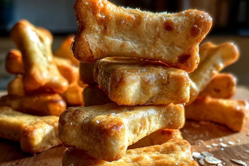 Fresh ingredients for Banana Oat Dog Treats