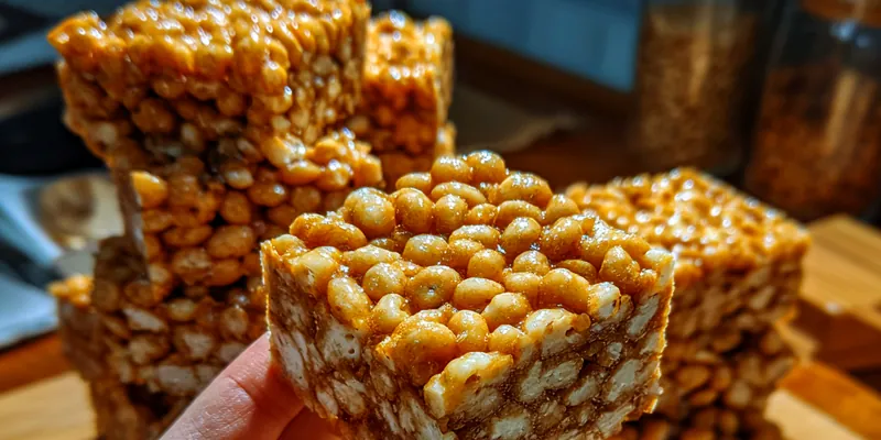 Biscoff Cereal Squares