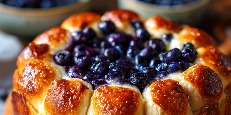 Blueberry Cloud Bread