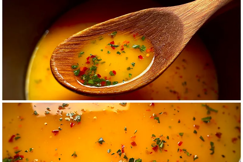 Fresh ingredients for Cajun Garlic Butter Sauce