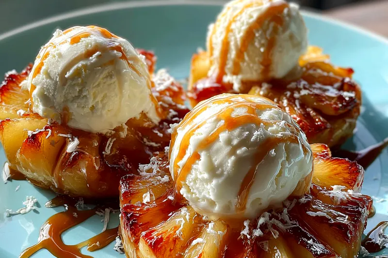 Cooking process for Caramel Apple Bloom Delight