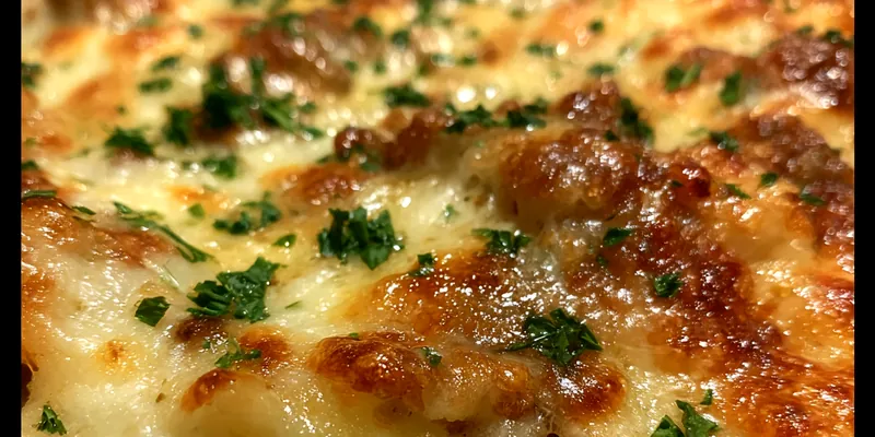 Cheesy Baked Hamburger Steak