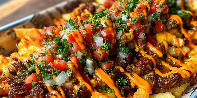 Cheesy Loaded Fries Extravaganza
