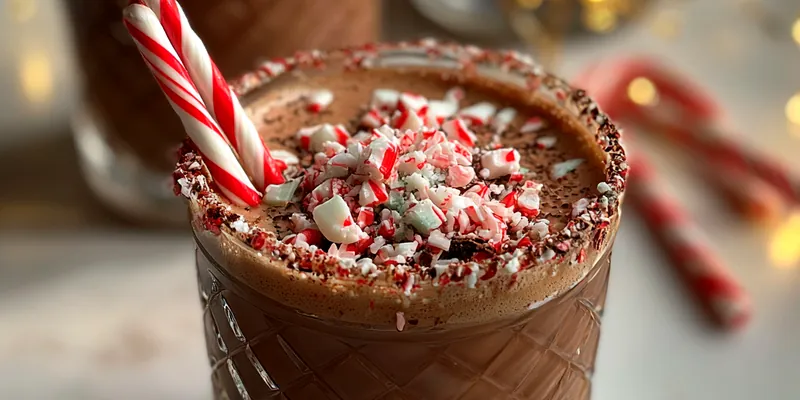 Choco-Mint Holiday Cocktail