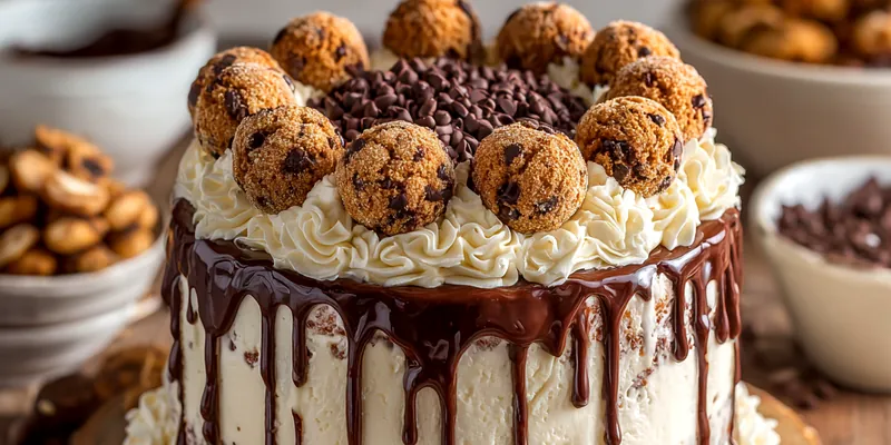 Chocolate Chip Cookie Cake