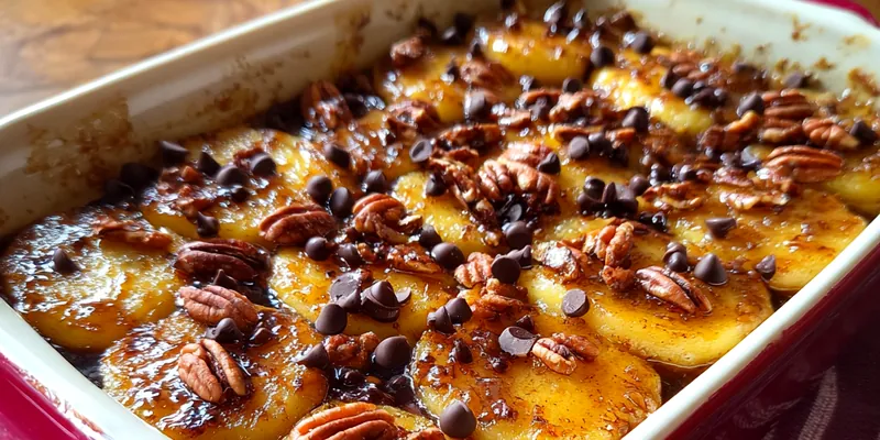 Chocolate Chip Pancake Bake