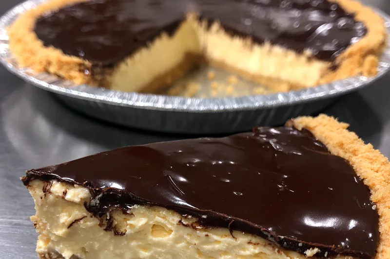 Fresh ingredients for Chocolate Peanut Butter Pie