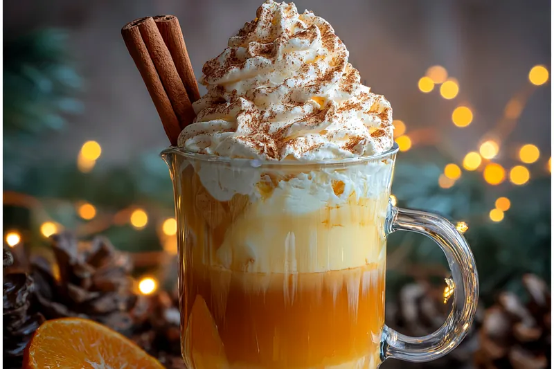 Fresh ingredients for Cinnamon Cream Rum Delight