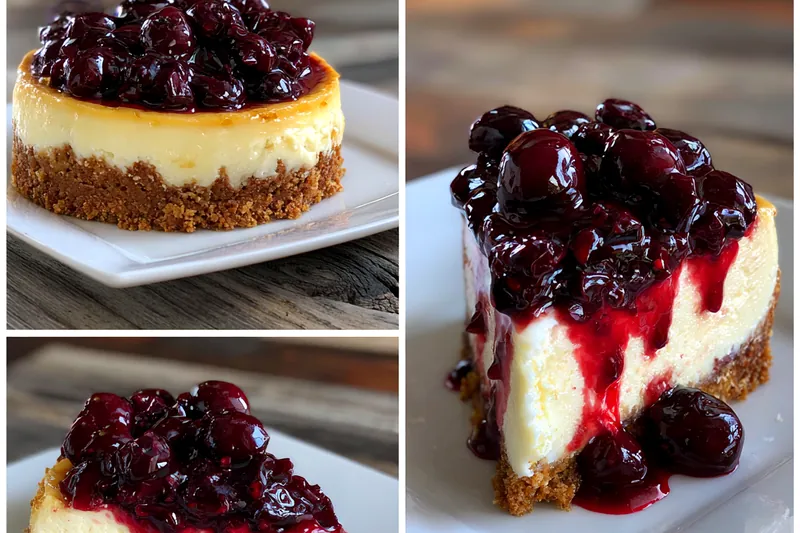 Cooking process for Classic Berry Cheesecake Delight