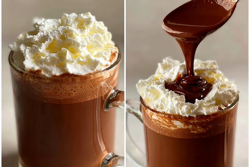 Cooking process for Classic Italian Hot Chocolate