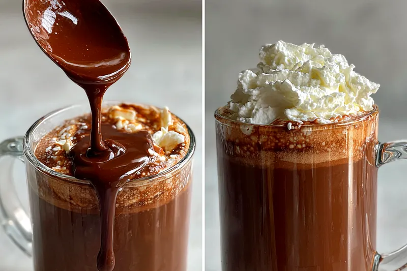 Fresh ingredients for Classic Italian Hot Chocolate