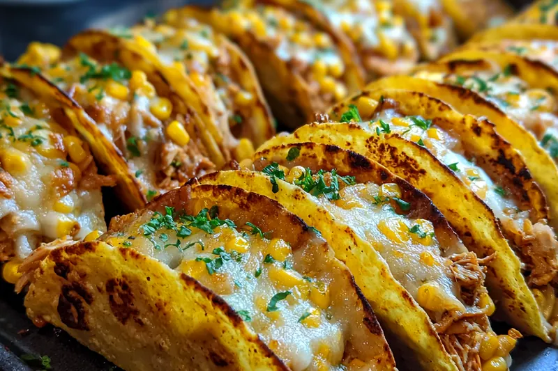 Cooking process for Corn Tortilla Chicken Tacos