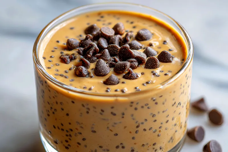 Cooking process for Creamy Chocolate Chia Delight