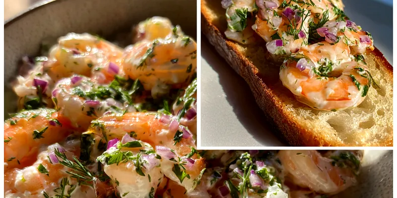 Creamy Herb Shrimp Salad