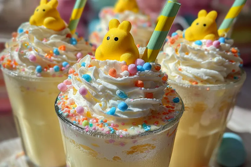 Cooking process for Creamy Marshmallow Milkshake