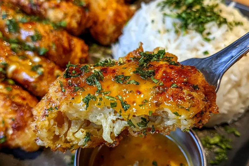 Fresh ingredients for Crispy Fried Chicken Delight