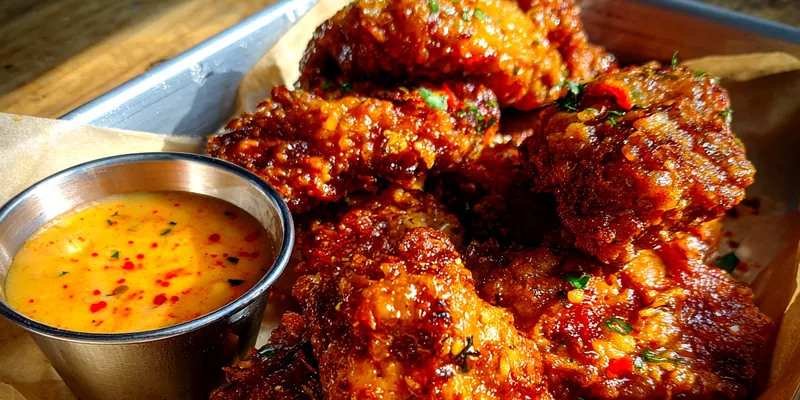 Crispy Glazed Chicken Strips