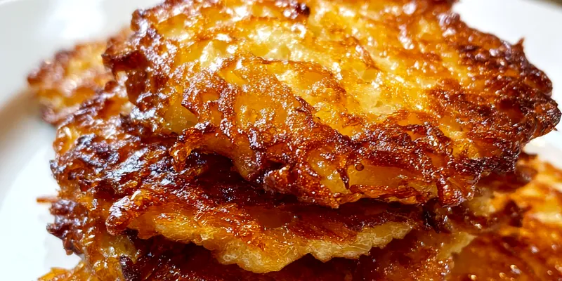 Crispy Golden Potato Pancakes