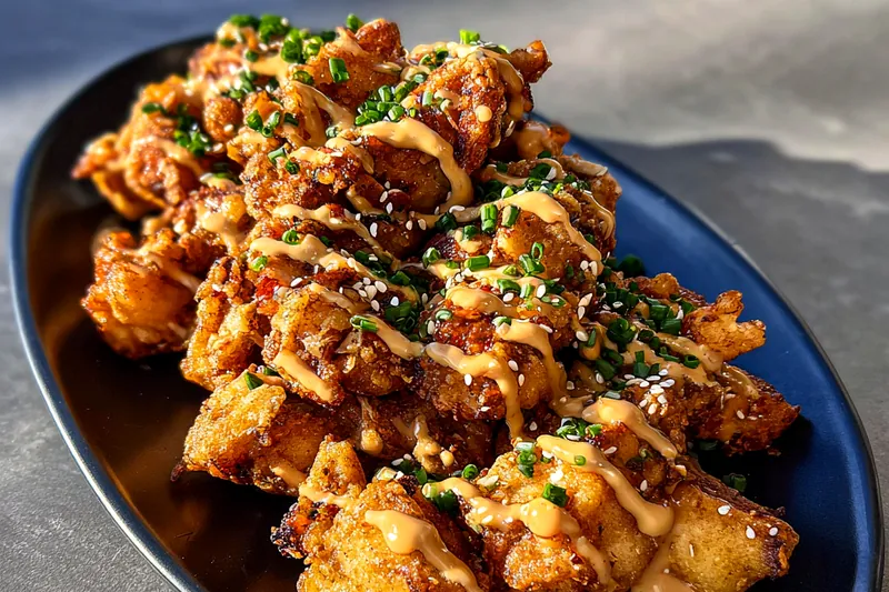 Fresh ingredients for Crispy Hawaiian Mochiko Chicken