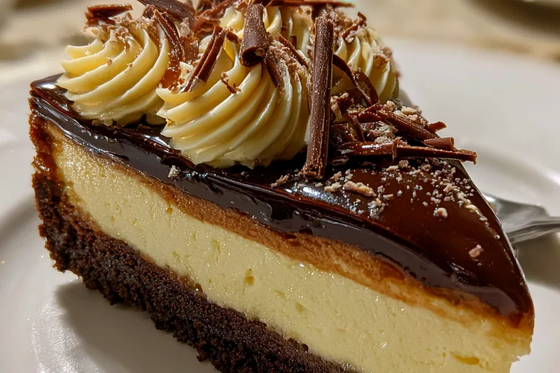 Cooking process for Decadent Chocolate Cream Cake