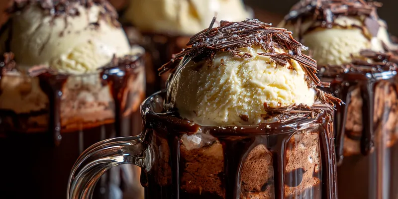 Decadent Chocolate Floats