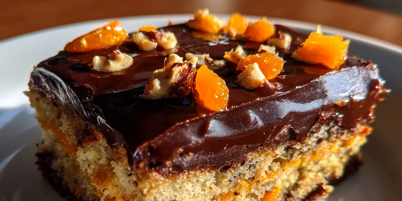 Decadent Orange Chocolate Cake