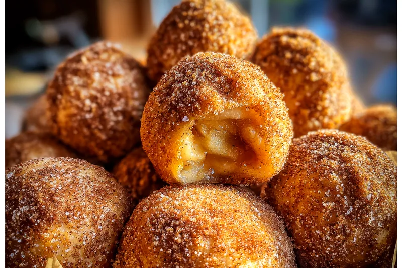 A beautiful arrangement of fresh apples, flour, and caramel ingredients ready for preparation.