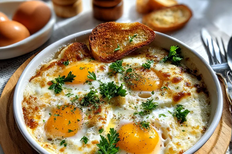 Fresh ingredients for Delicious Brunch Egg Bake