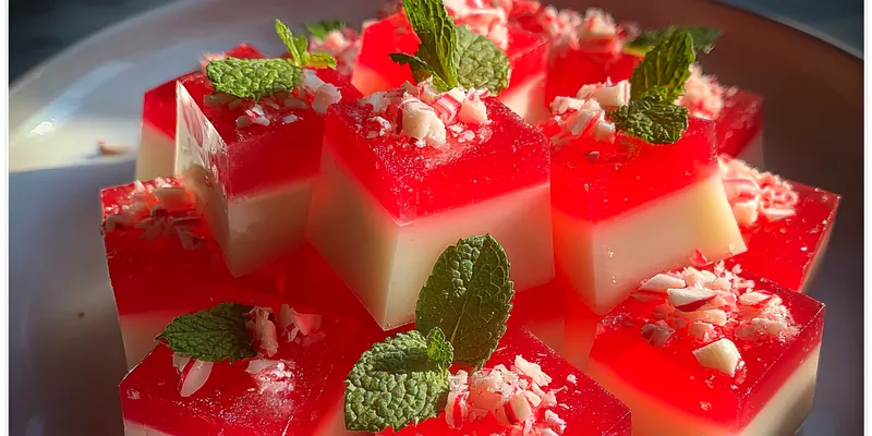 Festive Candy Cane Gummies