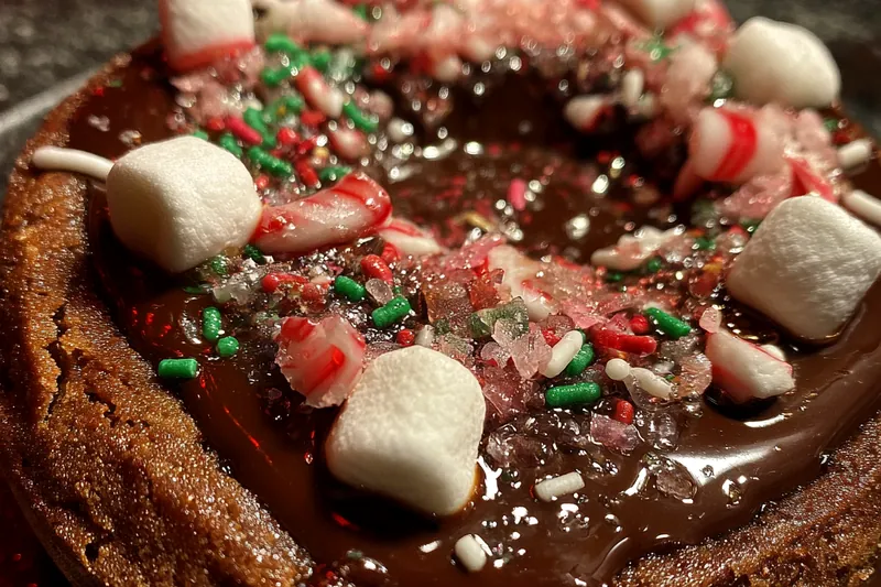 Fresh ingredients for Festive Chocolate Marshmallow Cups