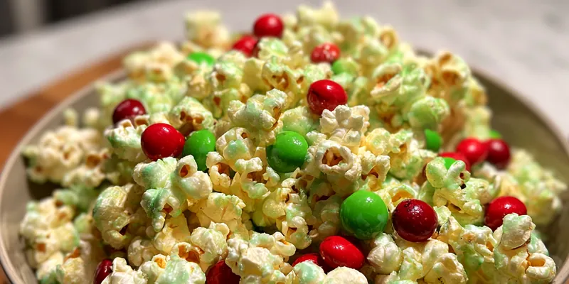 Festive Holiday Popcorn