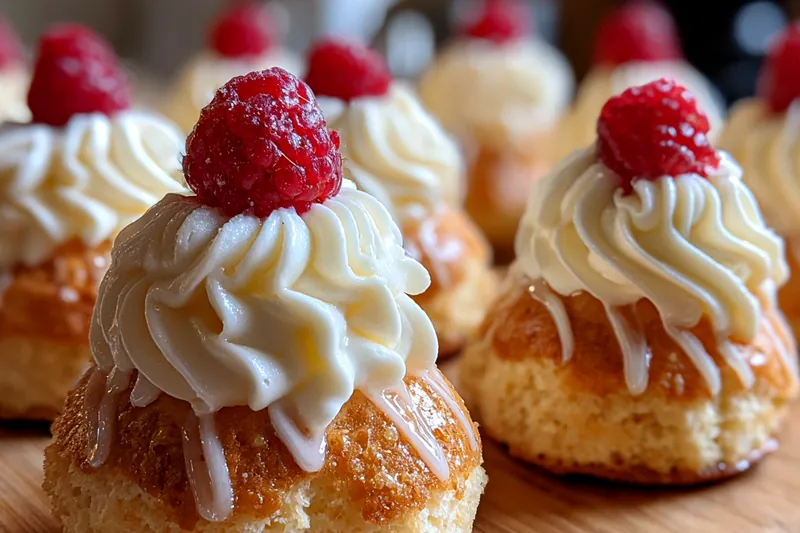 Fresh ingredients for Fluffy Cheesecake Cupcakes