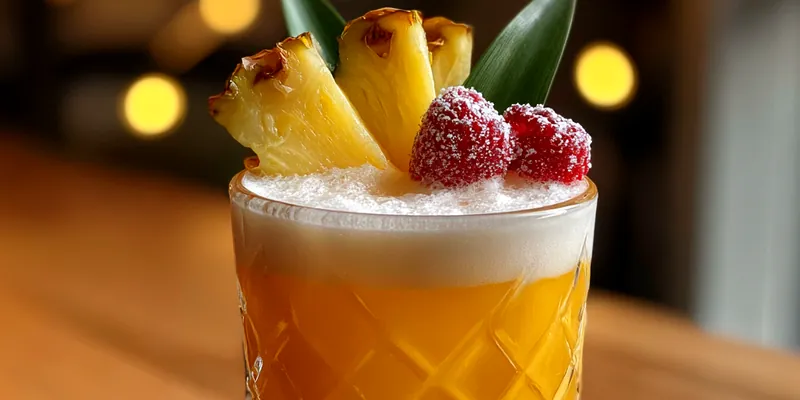 Frosty Pineapple Punch
