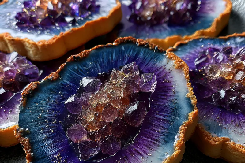 Cooking process for Geode Sugar Cookies Delight