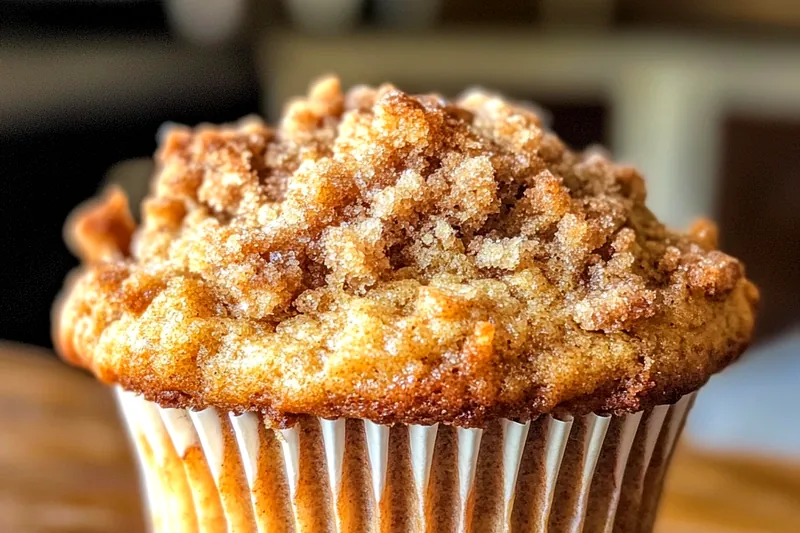 A beautifully arranged display of ingredients for Gingerbread Muffins with Streusel including flour, spices, and butter.