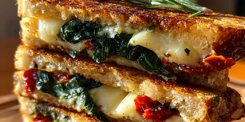 Gourmet Grilled Cheese Delight