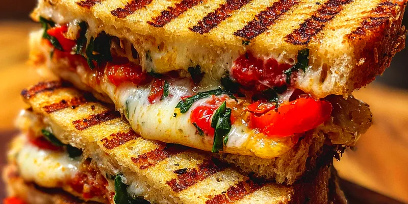 Grilled Cheese Bruschetta Delight