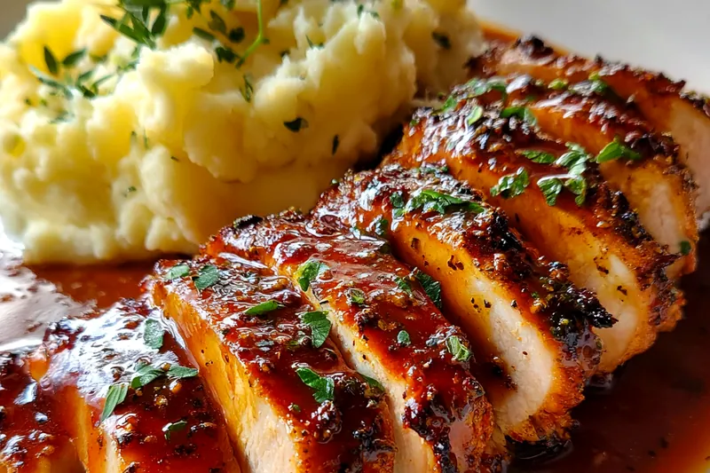 Fresh ingredients for Grilled Herb-Crusted Chicken