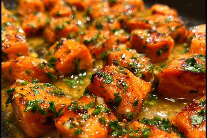 Fresh ingredients for Grilled Herb Salmon