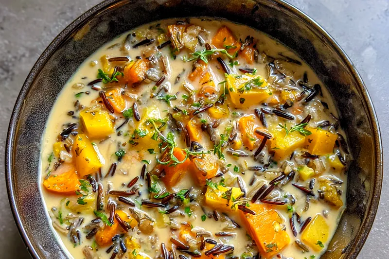 Fresh ingredients for Hearty Autumn Vegetable Soup