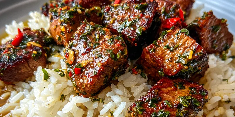 Herb Crusted Chicken with Rice