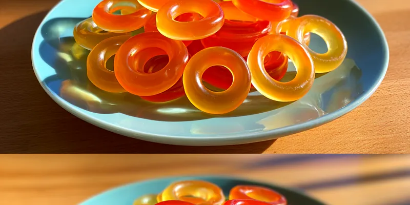 Homemade Peach Rings