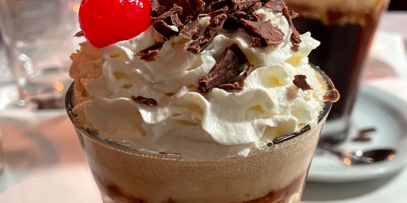 Iced Chocolate Coffee Beverage