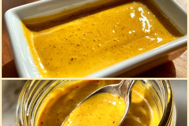 Cooking process for Jalapeño Honey Mustard Sauce