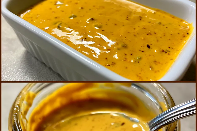 Fresh ingredients for Jalapeño Honey Mustard Sauce