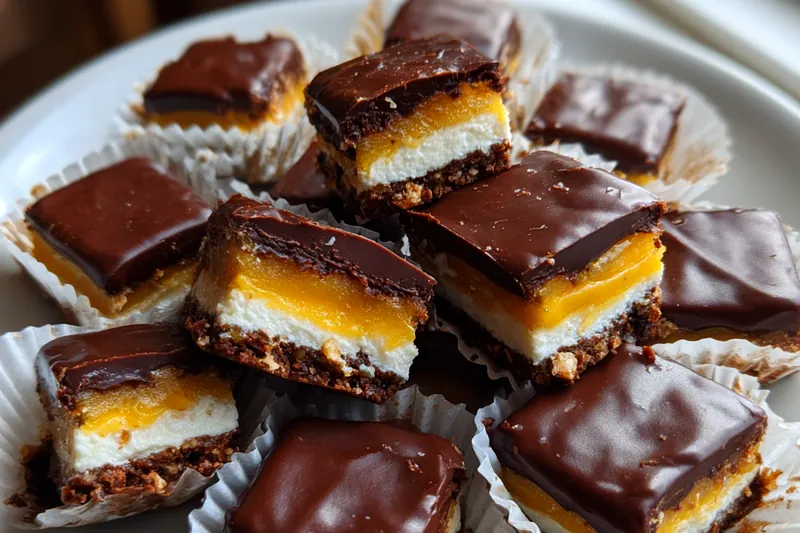 Fresh ingredients for Layered Chocolate Confections